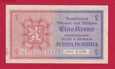 1 koruna 1940 C 030