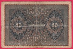 Německo - 50 mark 24.6.1919 - série GHd- pořadí 1