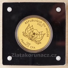 Zlatá mince Niger - 100 Francs 2022 - 20 Dollars Double Eagle 1933