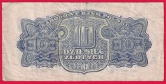 Polsko - 10 Zlotych 1944  Obowiazkowym...