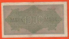 Německo - 1000 mark 15.9.1922 - série Jb-PG