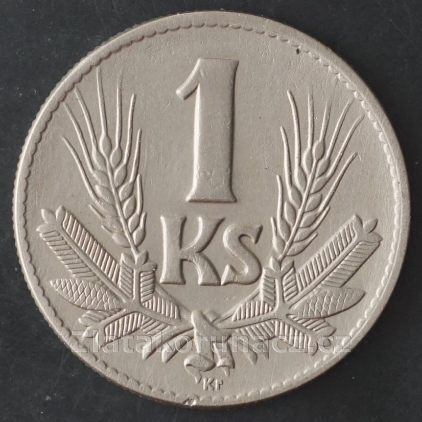 1 koruna 1942
