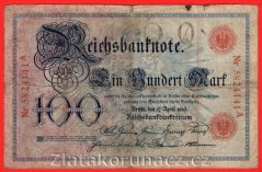 Německo - 100 mark 17.4.1903 A