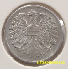 Rakousko - 2 groschen 1954