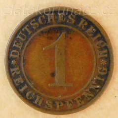 Německo - 1 Reichspfennig 1936 A