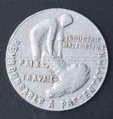 Francie - 25 centimes 1922 Mazamet