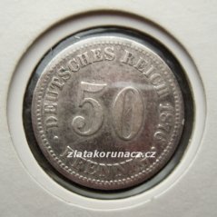 50 pfennig-1876 B