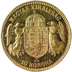 Zlatá mince Rakousko - Uhersko - 10 Koruna 1911 K.B.