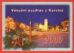 Vánoční pozdrav z Karviné-2000