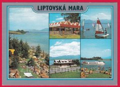 Liptovská Mara - rozlehlé přehradní jezero
