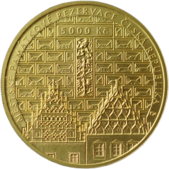 2025 - 5 000 Kč Tábor - Městské památkové rezervace Standard