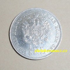 1/4 zlatník   1867 A