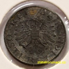 Rakousko - 5 groschen 1963