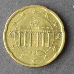 Německo - 20 cent 2015 J