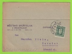 Městská spořitelna v Prostějově