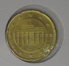 Německo - 20 Cent 2002 D