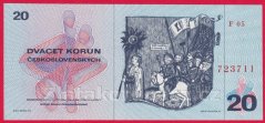 Československo - 20 Korun-1970 F 05