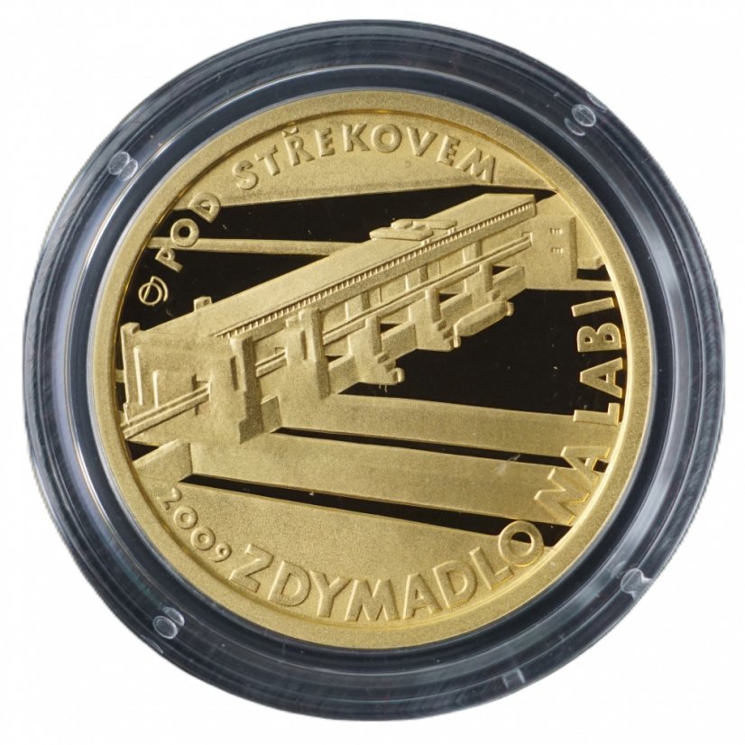2009 - 2 500 Kč - Zdýmadlo na Labi pod Střekovem Proof