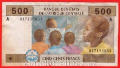 Gabon - 500 francs 2002