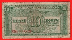 10 Kčs 1950 Chc