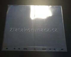Optima 2C - list na bankovky - průhledný - použitý