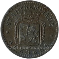 Německo - Arzberg - 5 Pfennig 1917