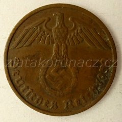 Německo - 2 Reichspfennig 1939 E