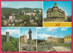 Aš - Hotel Lev,Zřícenina Nejperk,Goethův pomník