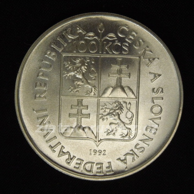 1992 - 100Kčs - muzeum Brno - Standart