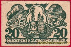 Linz - 20 haléřů - 1921