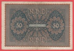 Německo - 50 mark 24.6.1919 - série AADa-pořadí 1