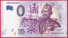0 Euro souvenir - Hrad Beckov