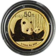 Zlatá mince - Čína - 50 Yuan 2011 Panda