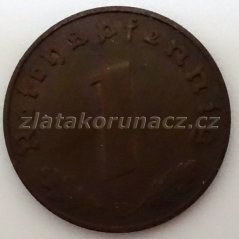 Německo - 1 Reichspfennig 1939 B