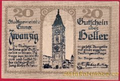 Enže - 20 haléřů - 1920