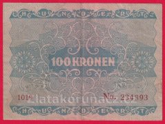 Rakousko - 100 Kronen 1922 1019