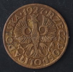 Polsko - 1 grosz 1927