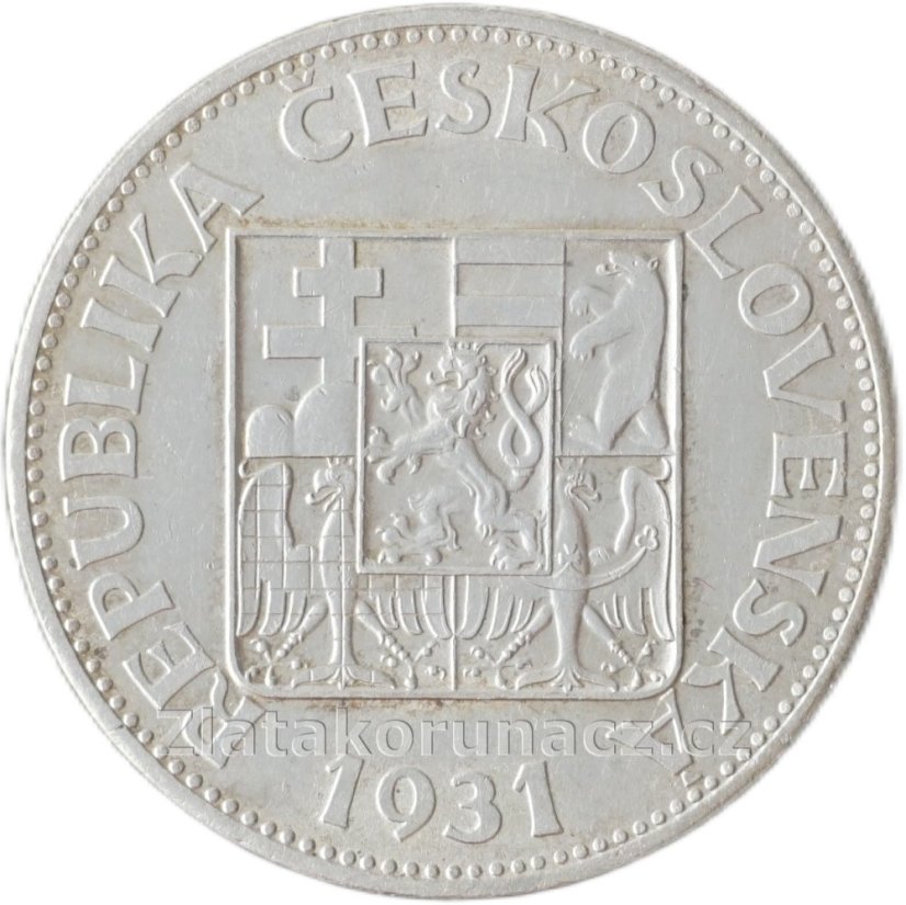 Desetikoruna - 10 Kč 1931