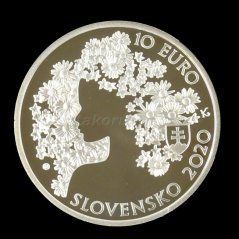 2020 - 10€ - Andrej Sládkovič - 200. výročí narození - Proof