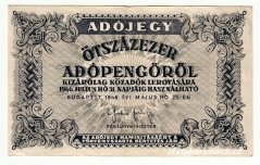 Maďarsko - 500 000 Adópengö 1946