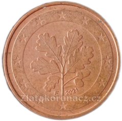 Německo - 5 Cent 2021 F