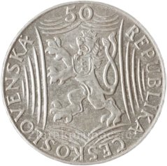 70. výr. nar. J. V. Stalin - 50 Kčs 1949