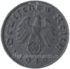 Německo - 1 Reichspfennig 1940 B