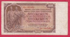 100 Kčs 1953 KD