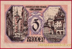 Salzburg - 5 korun - 1920