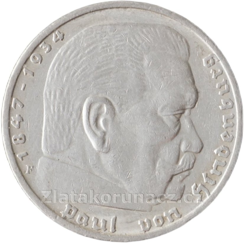 5 marka-1935 F