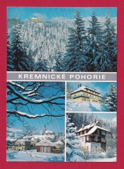 Kremnické pohorie - zasněžené