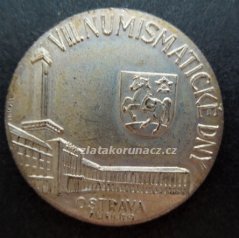 VIII. numismatické dny Ostrava 1963 - postříbřeno