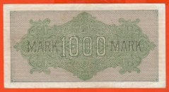 Německo - 1000 mark 15.9.1922 - série Gd-OE