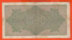 Německo - 1000 mark 15.9.1922 - série He-RD